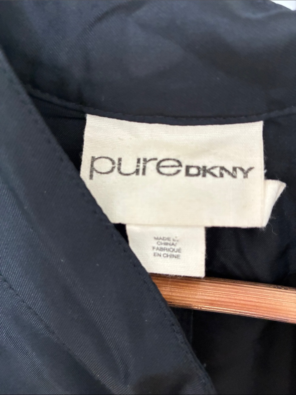 Lightweight Black Silk Drawstring Jacket - Picture 3 of 5